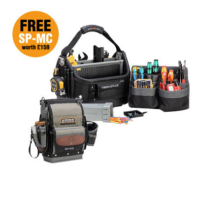 Veto TECH OT-LC Blackout with Free SP-MC Multi Function Tool Pouch, Tool Pocket and Drill Holster