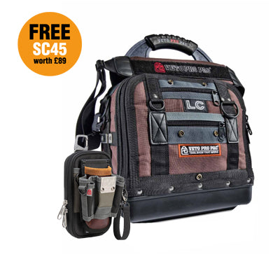 Veto LC Small Compact Job-Specific Tool Bag with Free SC45 Multi Functional Pouch