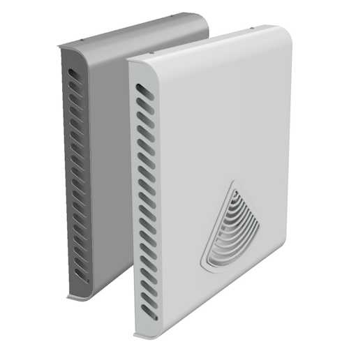 Zehnder ComfoAir 70 Heat Recovery Unit with Plastic External Wall Panel and Humidity Sensor