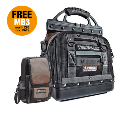 Veto Pro Pac Tech LC Large Tech Tool Bag with Free MB3