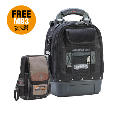 Veto Pro Pac Tech-Pac MC Blackout - BUILD OUT BAG with Free MB3 Bag