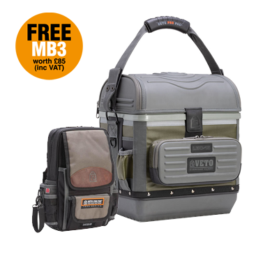 Veto LBC-15 Olive Lunchbox with Free MB3 Bag