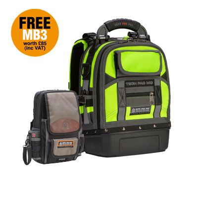 Veto Tech Pac MC Hi-Viz Yellow with Free MB3 Bag