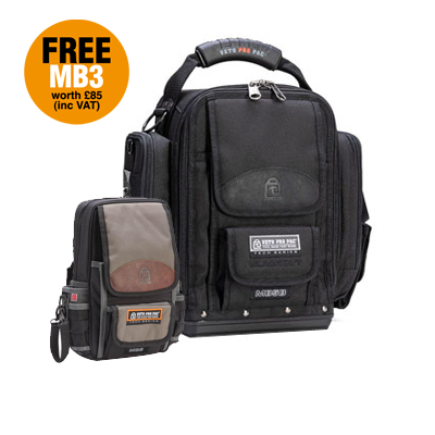 Veto Pro Pac MB5B Blackout Tool Bag with Free MB3 Bag