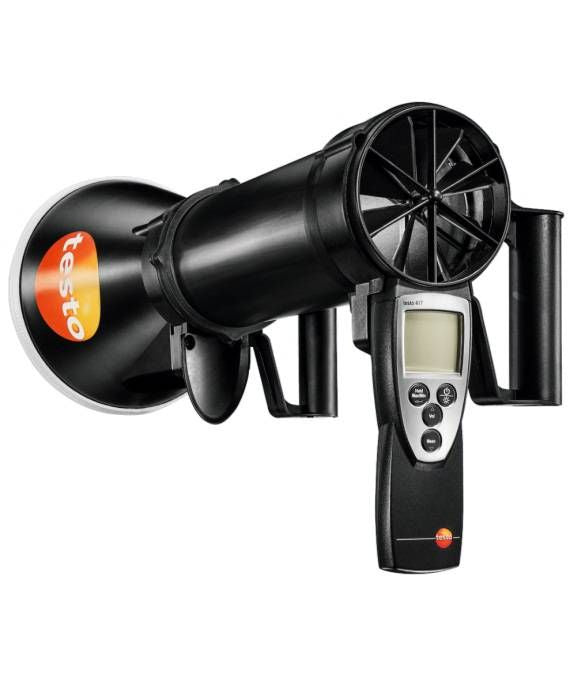 testo 417 - Vane Anemometer (Set 2) (= plus Funnel set & Flow Straightener)